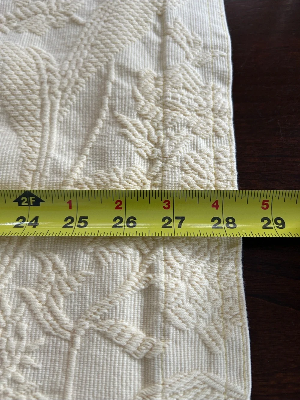 Oversize matelasse pillow sham cover cottagecore